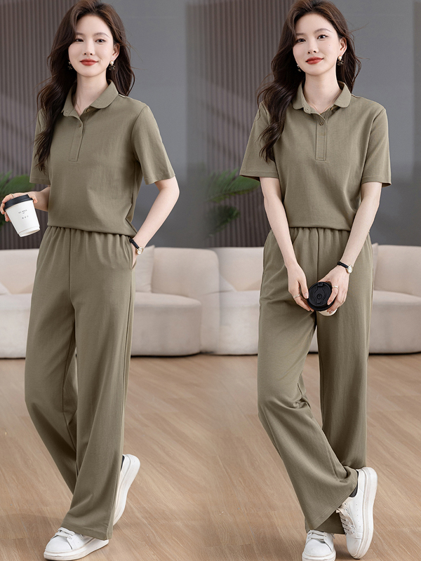 Women Fashion Over The Years - Large Size Casual Sports Set Women
