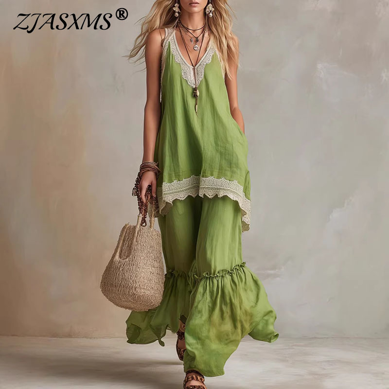 Women Lace Trim 2 Piece Matchi - Lace Trim Cami review and price