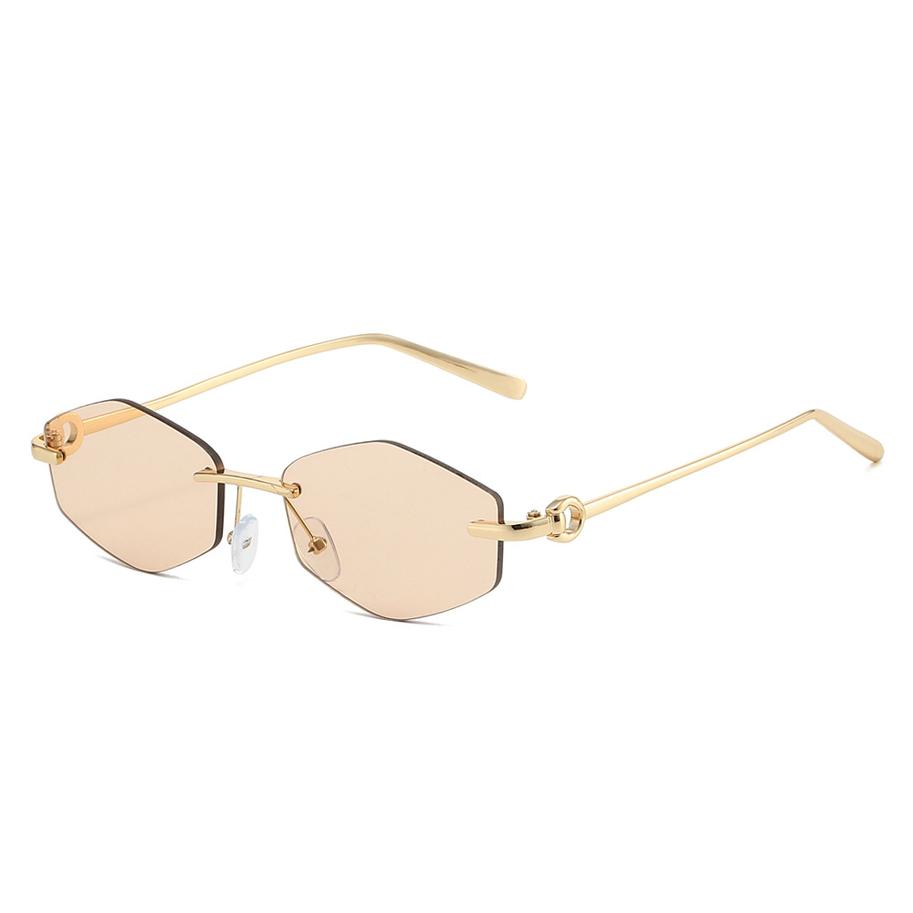 Rhombus Polygon Sunglasses 202 - Women Fashion Photoshoot review and price