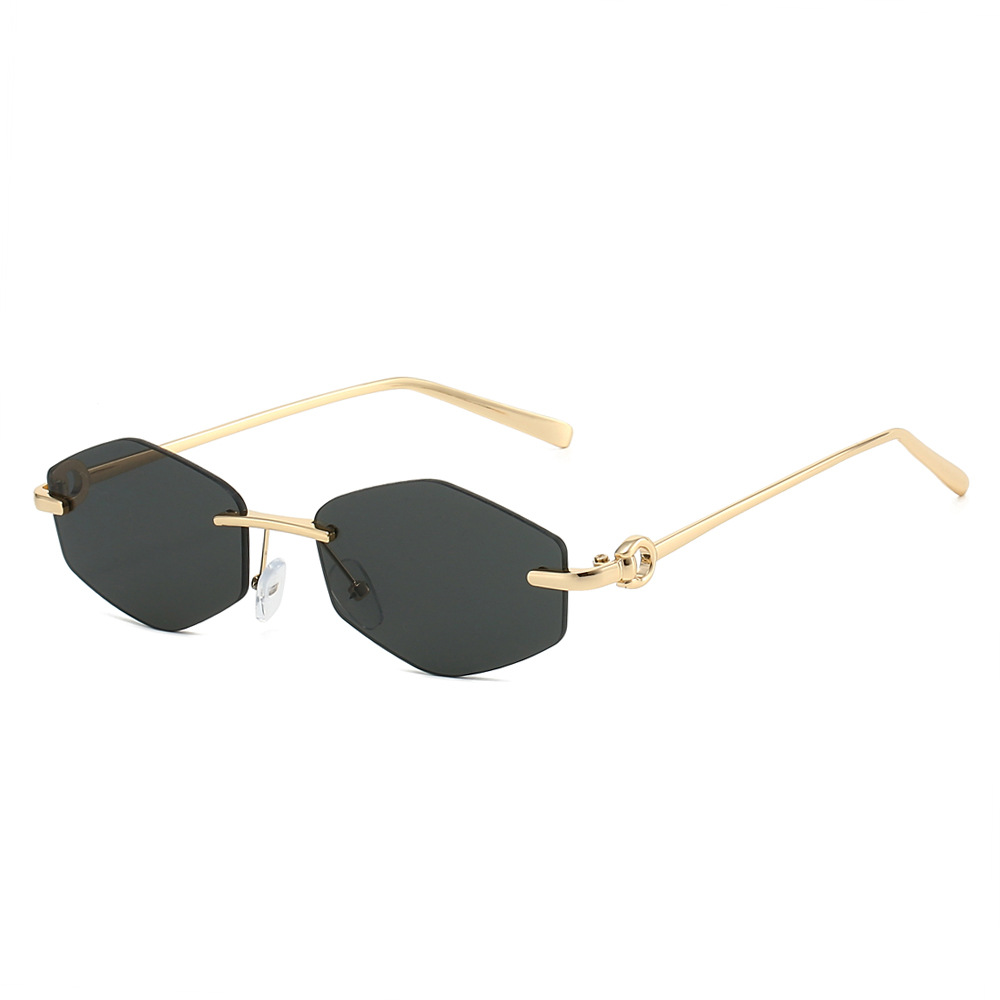 Rhombus Polygon Sunglasses 202 - Women Fashion Photoshoot review and price