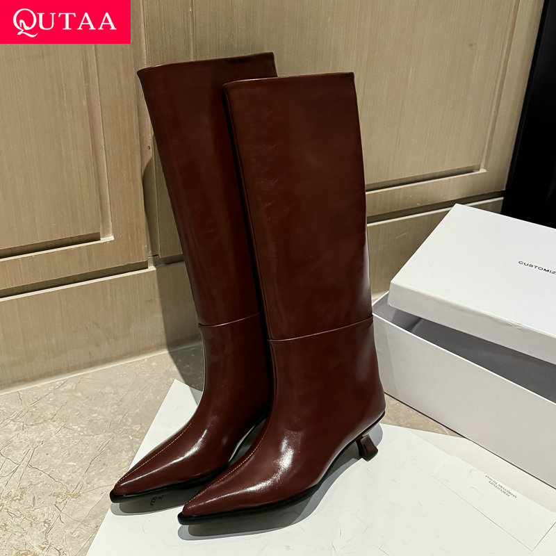 QUTAA Fashion News Women Knee  - Women'S Fashion Knee High Boots review and price