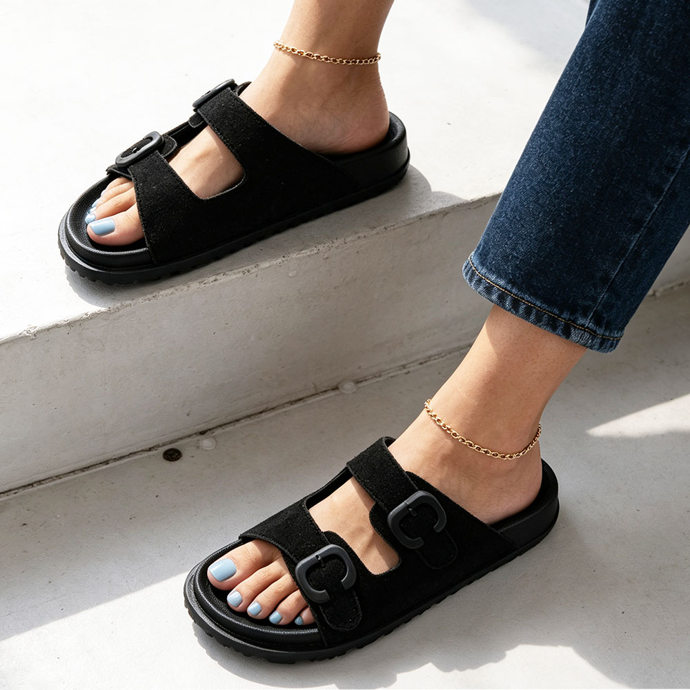 Women Plus Size Open Toe Doubl - Women'S Fashion Korea review and price