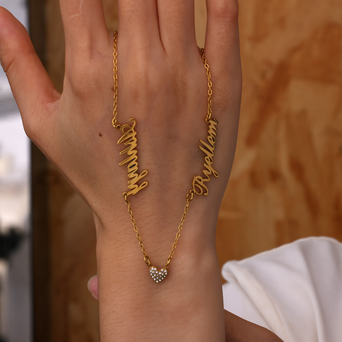 Custom Two Name Necklace For W - Women Fashion Names review and price