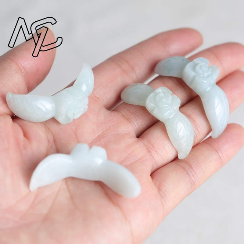 2PC Natural White Jadeite Jade - Women'S Fashion Jewellery review and price