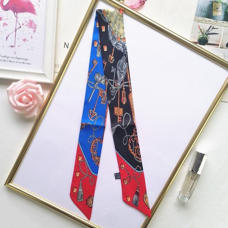 Print Scarf Four Seasons Prese - Women Fashion Necktie review and price
