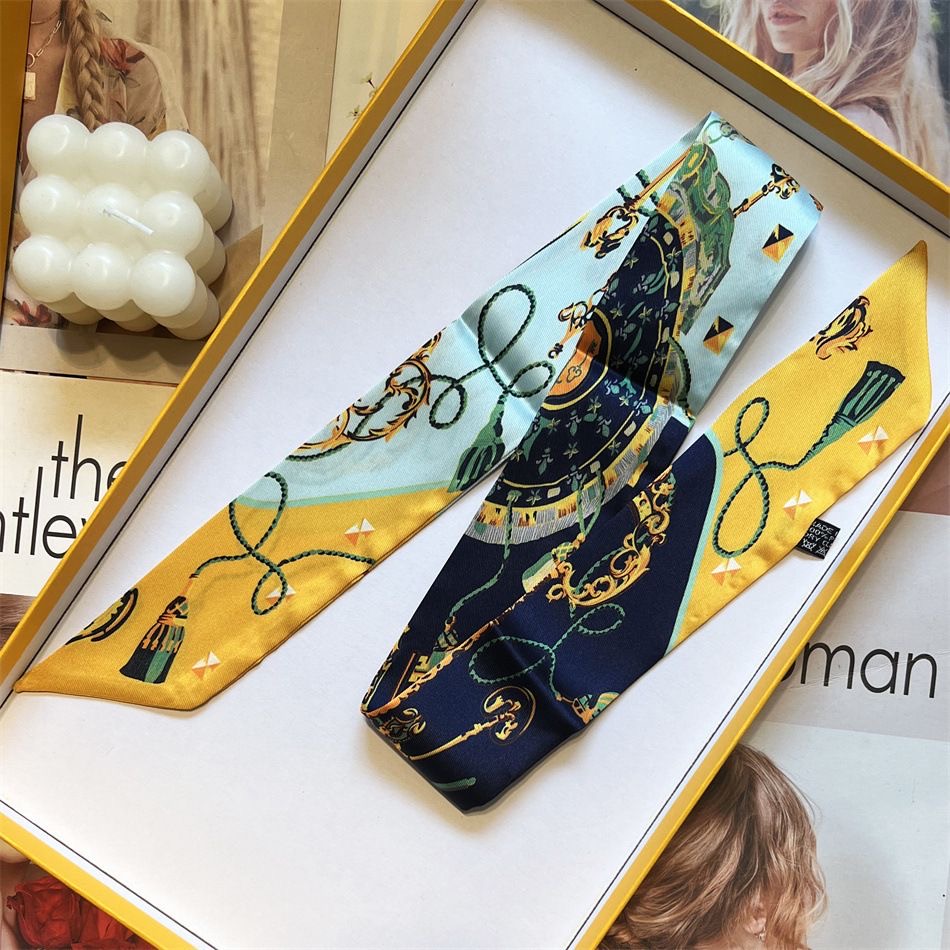 Print Scarf Four Seasons Prese - Women Fashion Necktie review and price