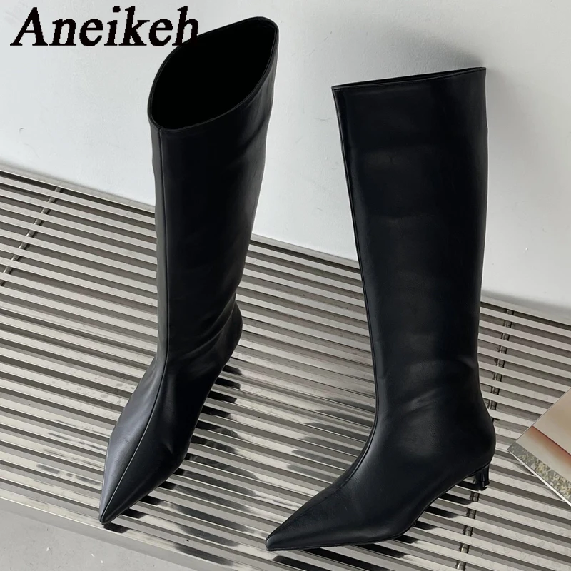 Aneikeh 2026 Fashion Sexy Poin - Women'S Fashion Knee High Boots review and price