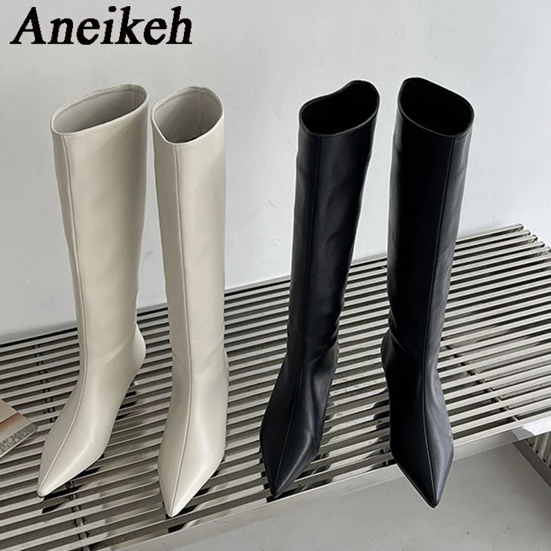 Aneikeh 2026 Fashion Sexy Poin - Women'S Fashion Knee High Boots review and price