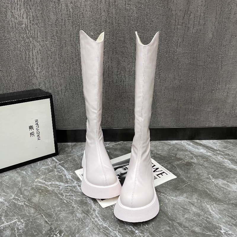 Women's New Simple Solid Color - Women'S Fashion Knee High Boots review and price