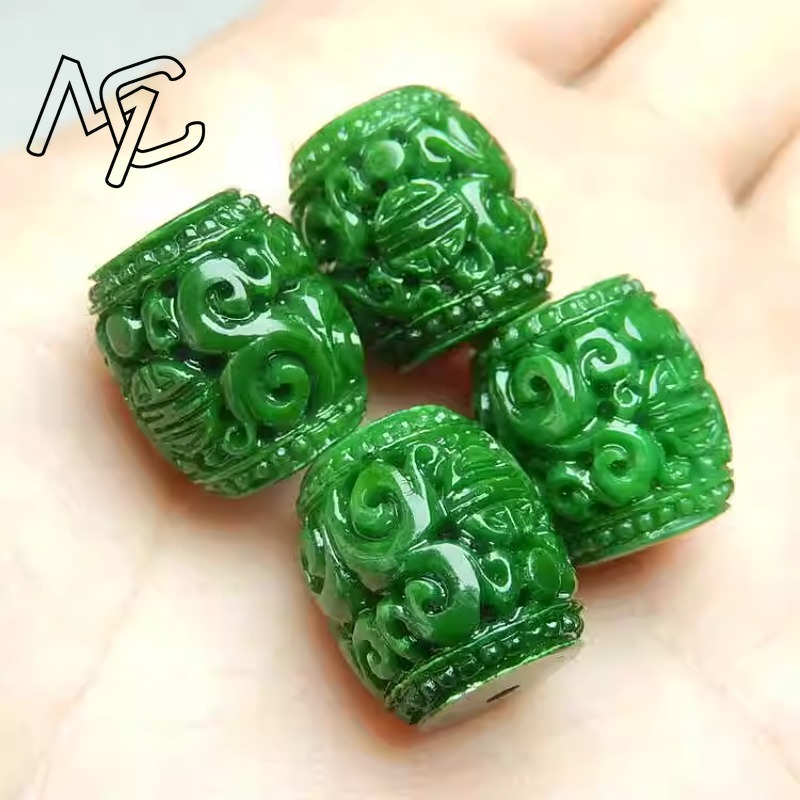 5pc Natural Green Jade Carving - Women'S Fashion Jewellery review and price