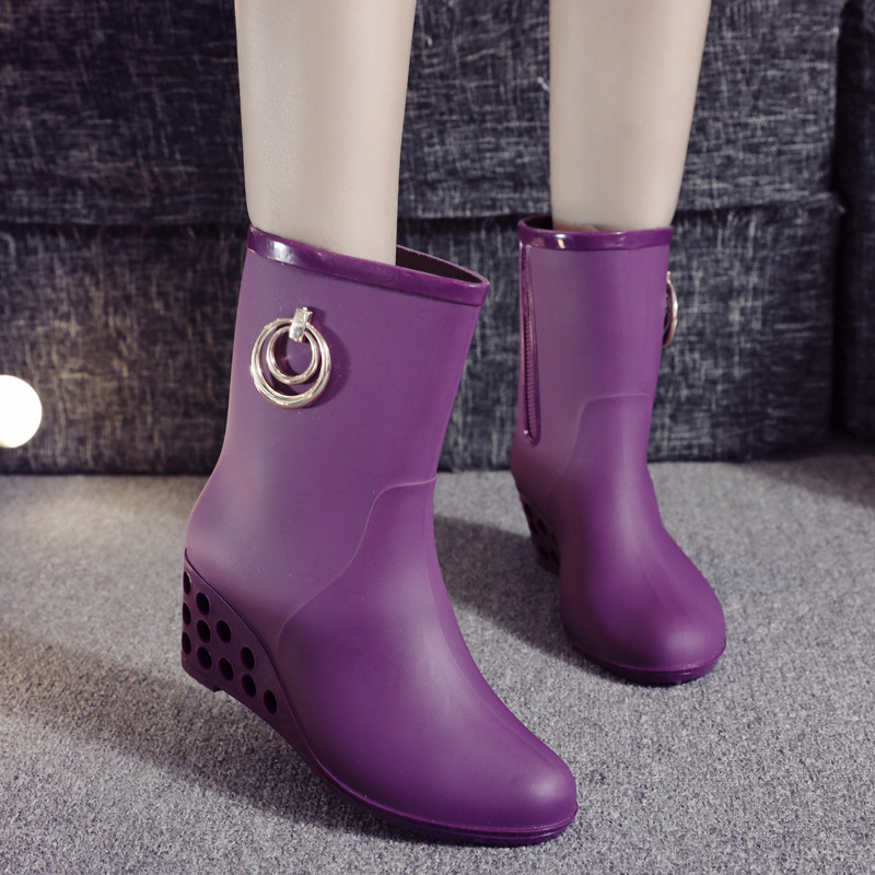 Korean Style Wedges Mid Tube R - Women'S Fashion Korea review and price