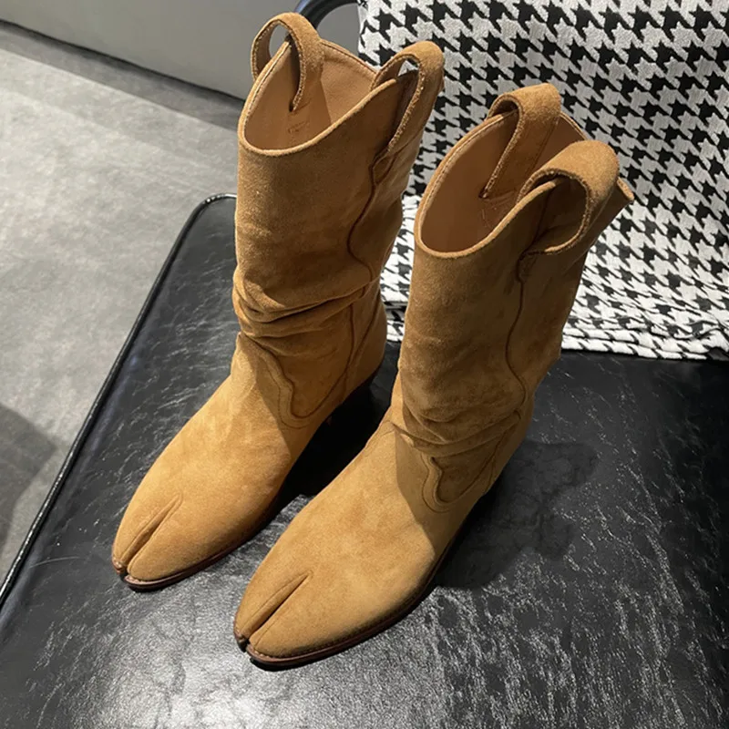 Fashion Vintage Boots Split To - Women'S Fashion Korea review and price
