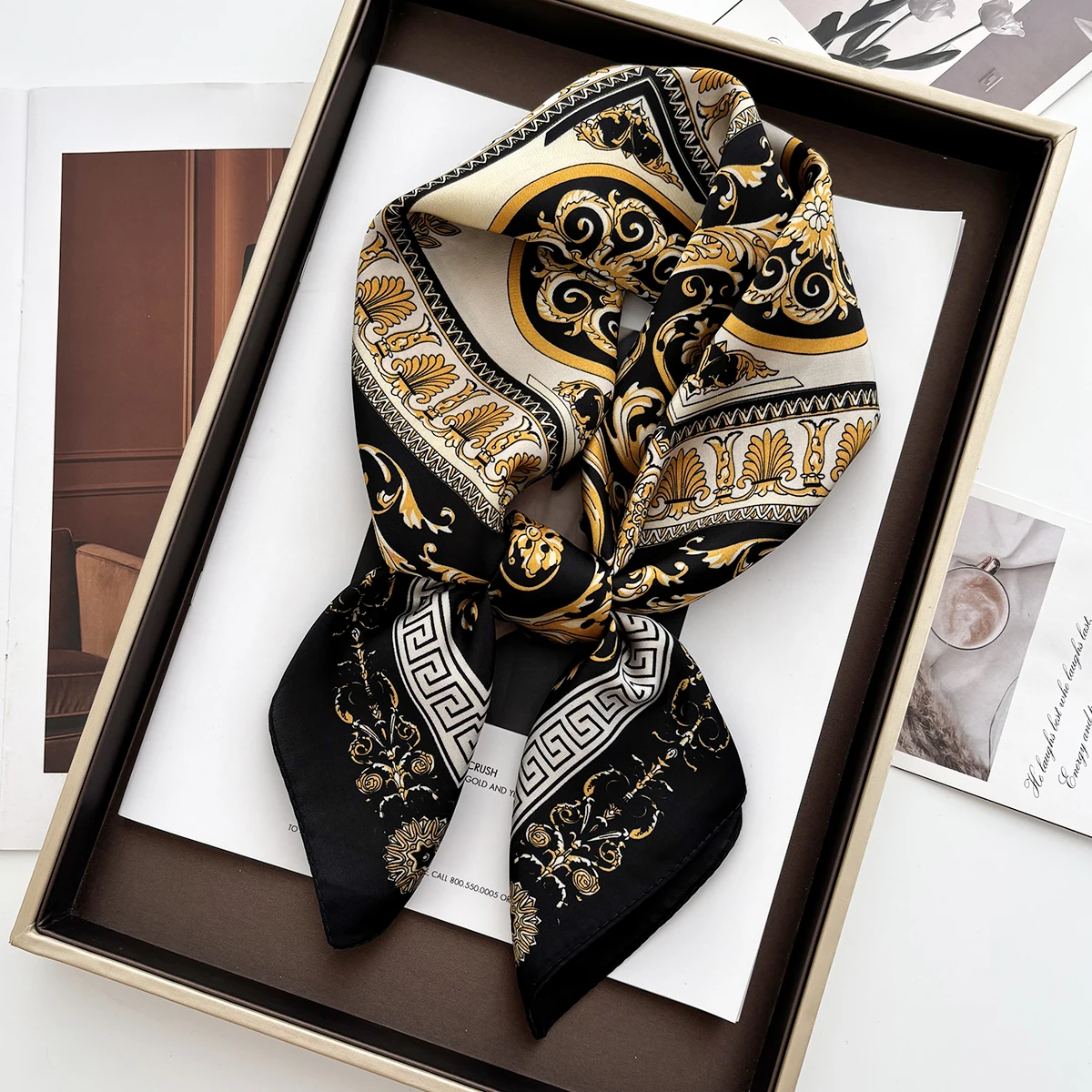 70cm Women's Soft Satin Square - Women Fashion Necktie review and price
