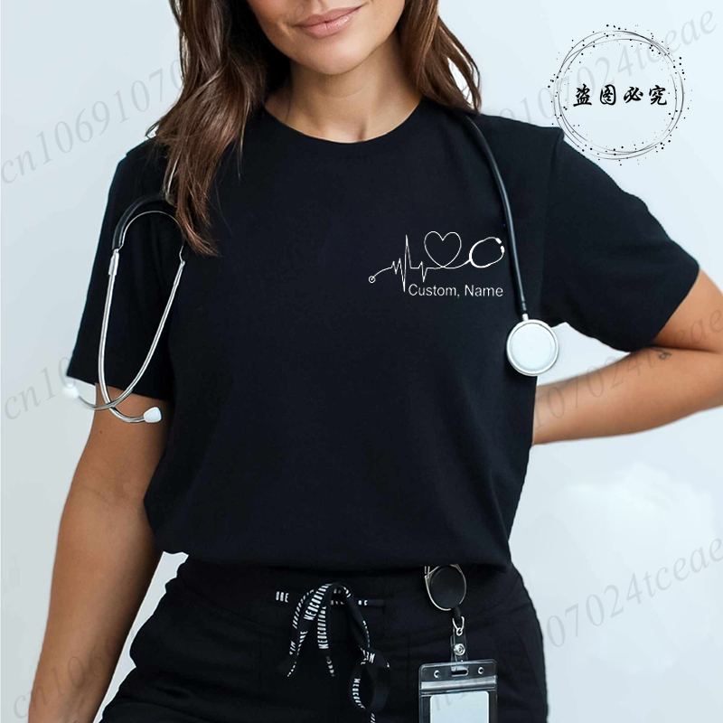 Custom Name Nurse Shirt Stetho - Women Fashion Names review and price