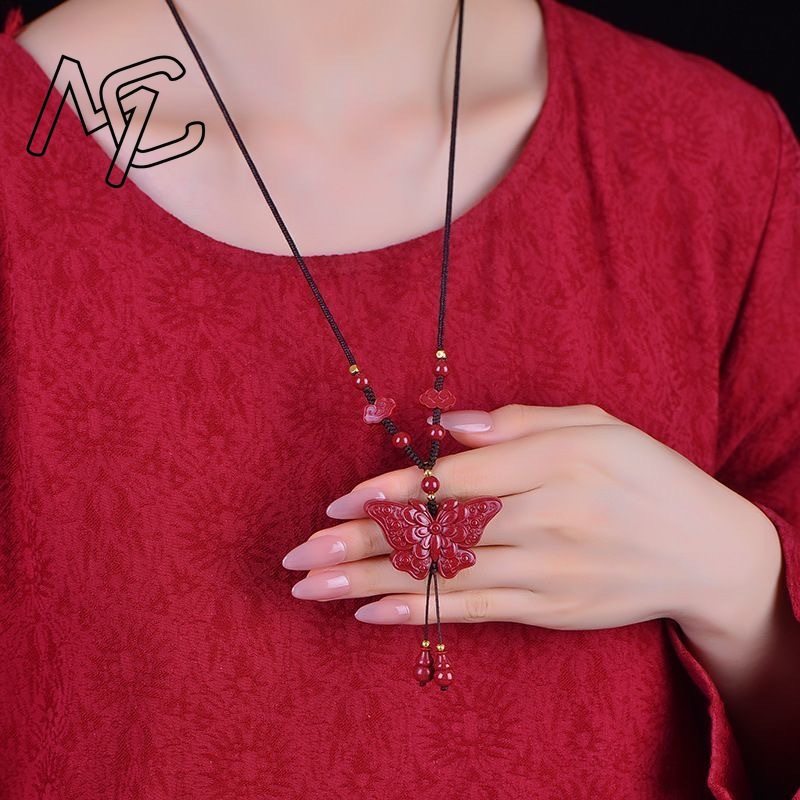 Fashion Red Cinnabar Jade Butt - Women'S Fashion Jewellery review and price