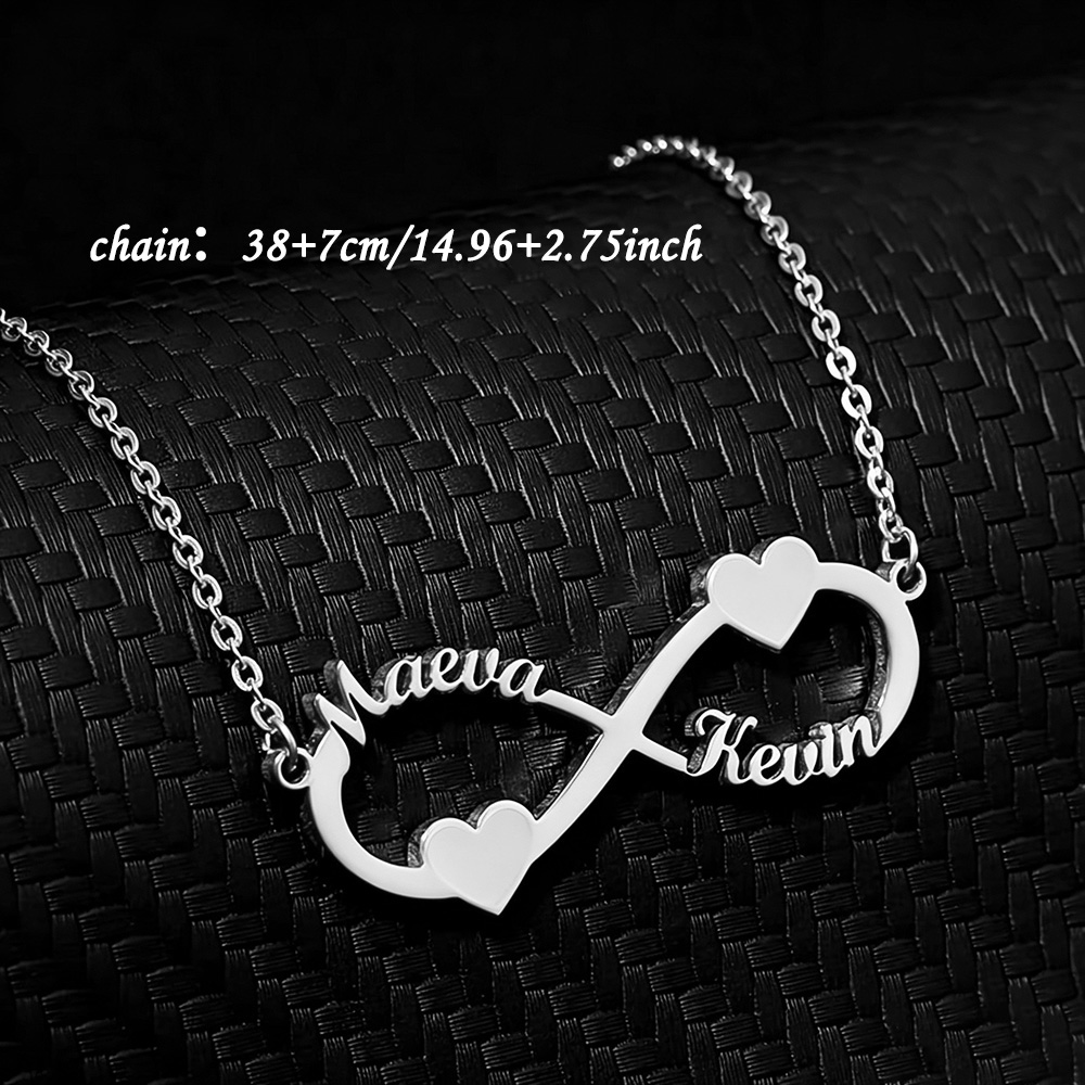 Custom Name Necklace Infinity  - Women Fashion Names review and price