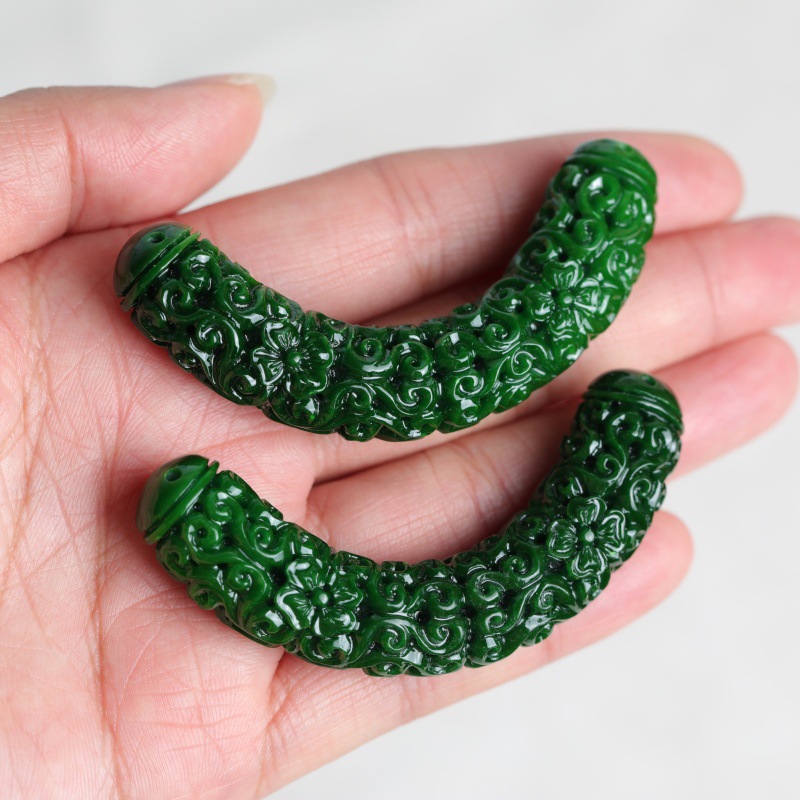 1pc Natural A Green Jade Drago - Women'S Fashion Jewellery review and price