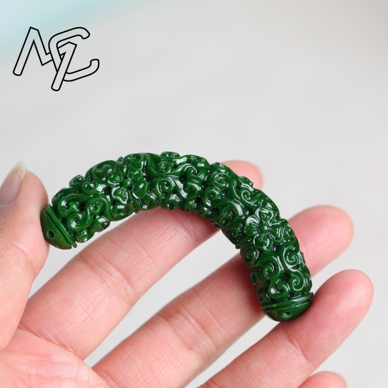 1pc Natural A Green Jade Drago - Women'S Fashion Jewellery review and price
