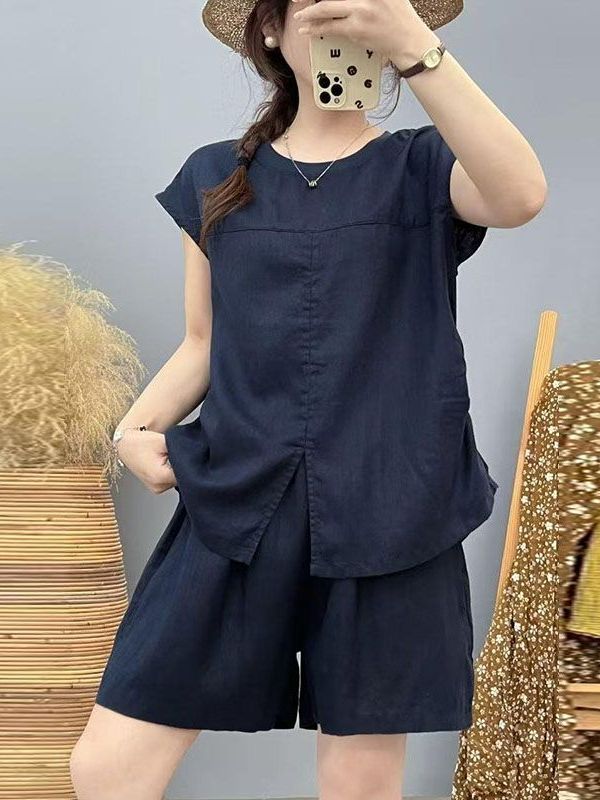 High-End Cotton Linen Set Wome - Women Fashion Over The Years review and price