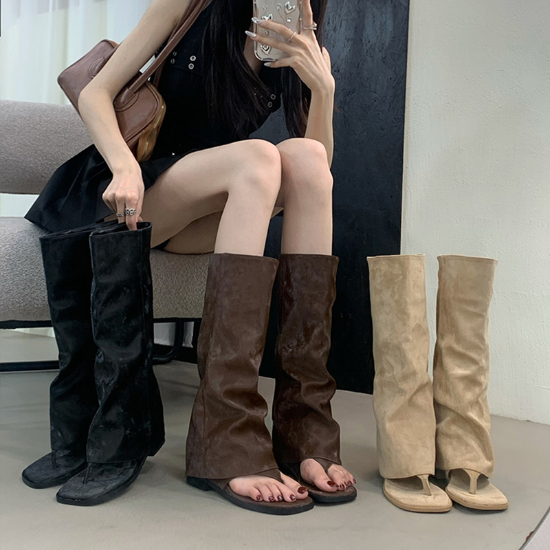 Hollow Out Women's Boots Velve - Women'S Fashion Korea review and price