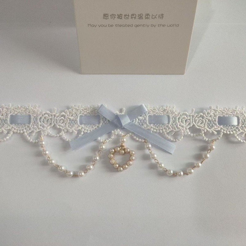 Lolita Pearl Sweet Lace Neckla - Women Fashion Photoshoot review and price
